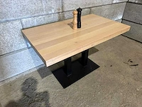 Restauranttafel (120x70x75 cm) (2x) - afbeelding 3 van  6
