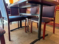 Restauranttafel (120x70x75 cm) (2x) - afbeelding 2 van  4