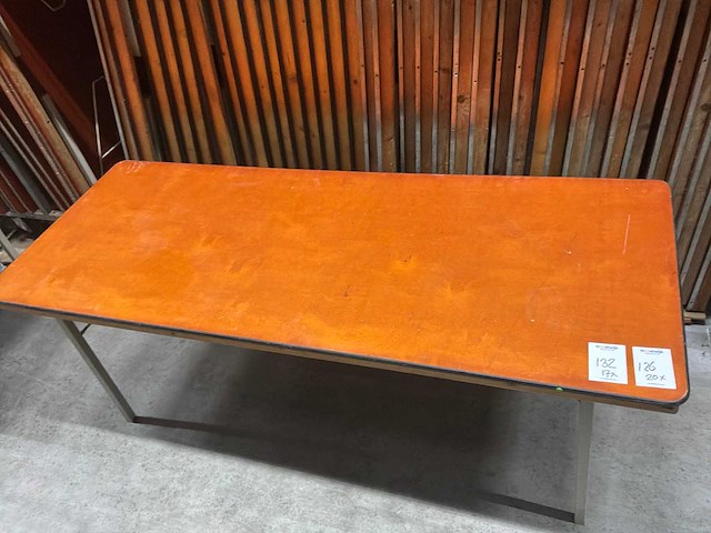Restauranttafel 200x80cm (11x) - afbeelding 2 van  4