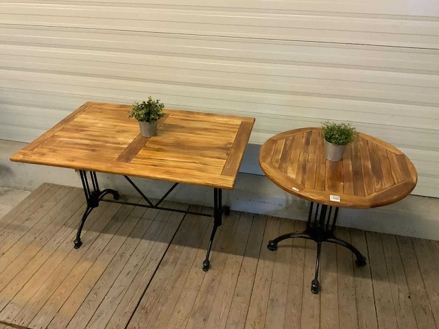 Restauranttafel (2x) - afbeelding 1 van  4