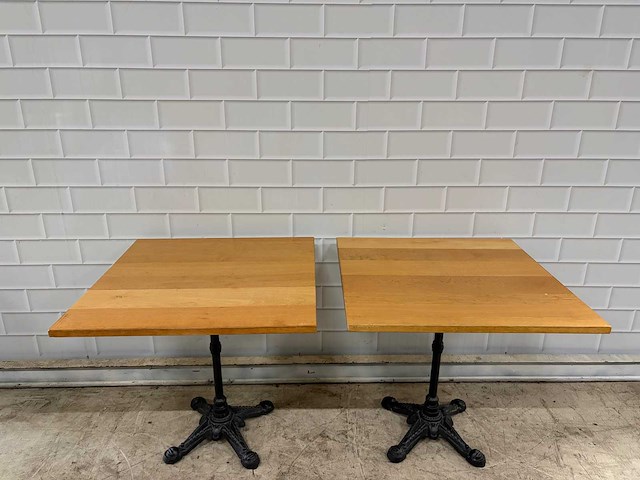 Restauranttafel (2x) - afbeelding 1 van  6