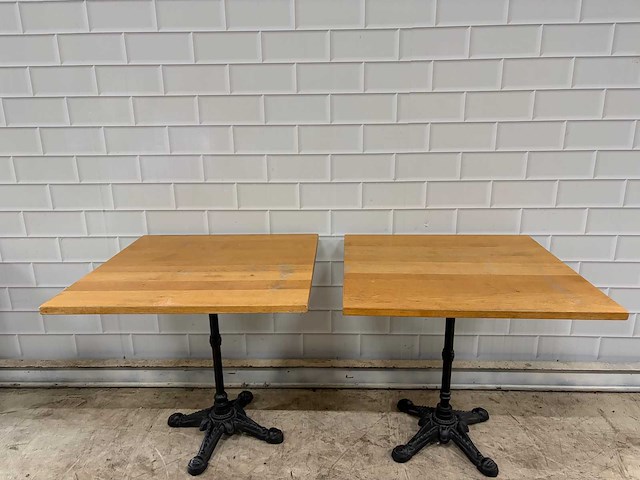 Restauranttafel (2x) - afbeelding 1 van  5