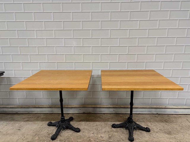 Restauranttafel (2x) - afbeelding 1 van  7