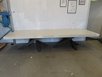 Restauranttafel 384x134 cm - afbeelding 1 van  2