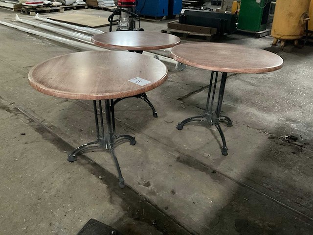 Restauranttafel (3x) - afbeelding 1 van  1
