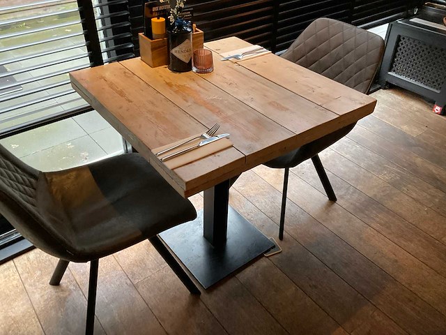 Restauranttafel (4x) - afbeelding 4 van  5