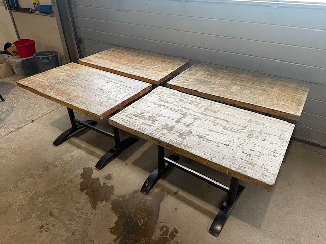Restauranttafel (4x) - afbeelding 1 van  3