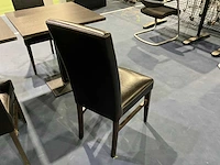 Restauranttafel (5x) + 12 stoelen - afbeelding 6 van  6