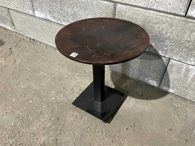 Restauranttafel ø 67 cm - afbeelding 1 van  3