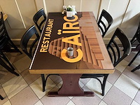 Restauranttafel (6x) - afbeelding 2 van  8