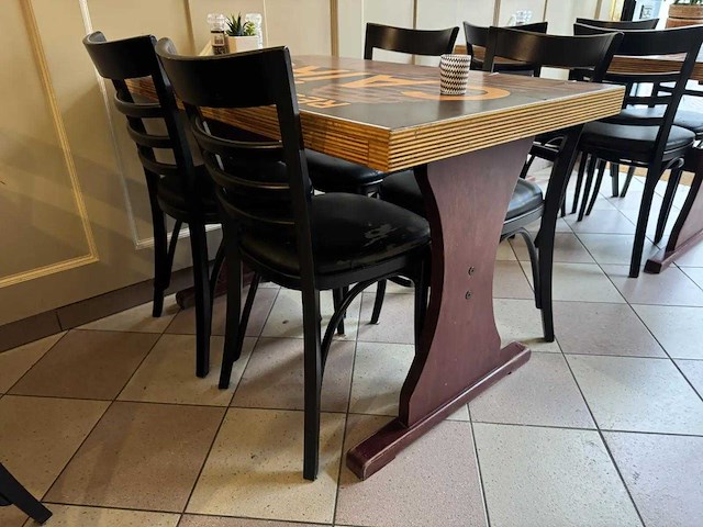 Restauranttafel (6x) - afbeelding 4 van  8