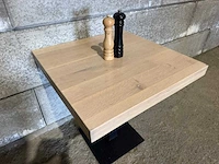 Restauranttafel (70x70x75 cm) (2x) - afbeelding 4 van  6