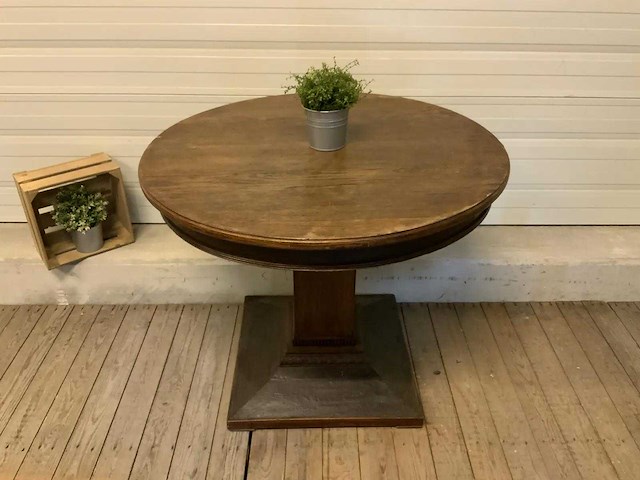 Restauranttafel ø 90 cm - afbeelding 2 van  4