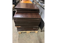 Restauranttafel gedemonteerd (15x) - afbeelding 2 van  5
