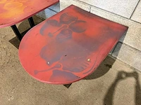 Restauranttafel "graffiti" (2x) - afbeelding 4 van  6