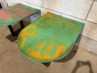 Restauranttafel "graffiti" (2x) - afbeelding 5 van  7