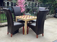 Restauranttafel met 4 stoelen - afbeelding 2 van  6