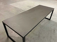 Restauranttafel met beton look blad - afbeelding 2 van  3
