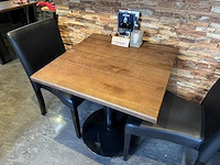 Restauranttafel met eiken blad - afbeelding 1 van  5