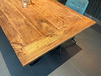 Restauranttafel met metalen onderstel - afbeelding 2 van  3