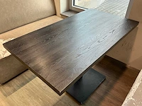 Restauranttafel met metalen onderstel - afbeelding 3 van  4