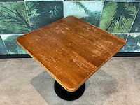 Restauranttafel met rond onderstel (4x)