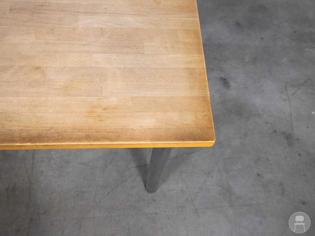 Restauranttafel met rvs poot (7x) - afbeelding 5 van  5