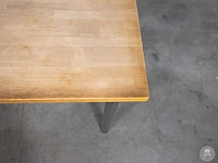 Restauranttafel met rvs poot (7x) - afbeelding 5 van  5