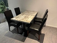 Restauranttafel met stoelen - afbeelding 4 van  7