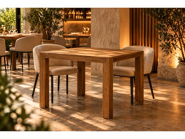 Restauranttafel vier persoons - afbeelding 1 van  4