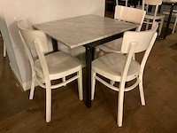 Restauranttafels en -stoelen - afbeelding 4 van  18