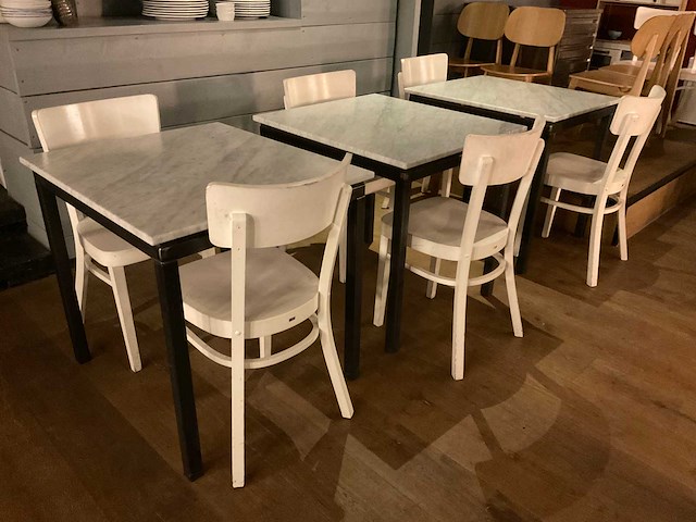 Restauranttafels en -stoelen - afbeelding 12 van  18