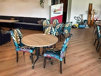 Restauranttafels met stoelen