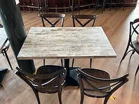 Restauranttafels met stoelen - afbeelding 2 van  12