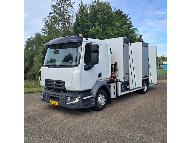 Resteelwagen, renault, d 220 euro 6, 2019, met fassi f26a.0.023 autolaadkraan - afbeelding 1 van  90