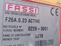 Resteelwagen, renault, d 220 euro 6, 2019, met fassi f26a.0.023 autolaadkraan - afbeelding 13 van  90