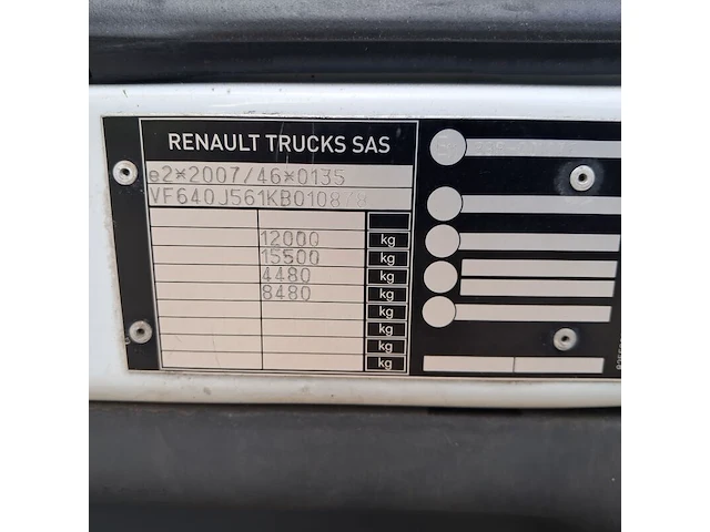 Resteelwagen, renault, d 220 euro 6, 2019, met fassi f26a.0.023 autolaadkraan - afbeelding 53 van  90