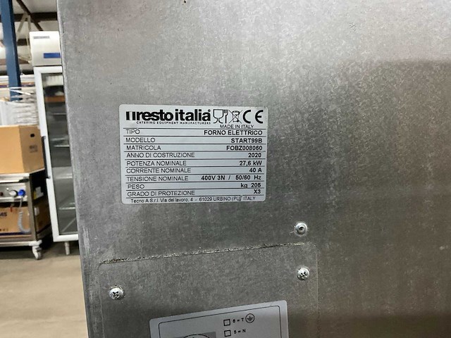 Resto italia start99b pizza oven - afbeelding 7 van  7