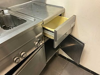 Restomat 220cm elektrische bakwand met afzuigkap - afbeelding 2 van  13