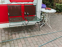 Restpartij tuinmeubel sets metaal (14x) - afbeelding 4 van  17