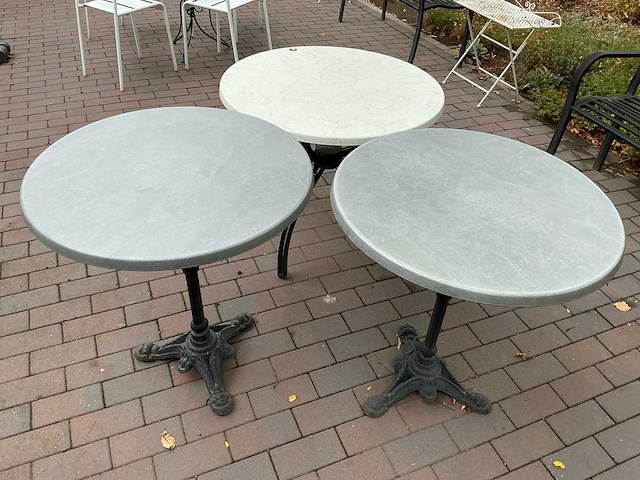 Restpartij tuinmeubel sets metaal (14x) - afbeelding 7 van  17