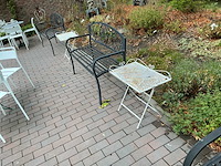 Restpartij tuinmeubel sets metaal (14x) - afbeelding 12 van  17