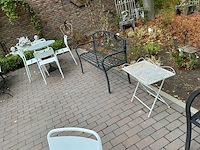 Restpartij tuinmeubel sets metaal (14x) - afbeelding 13 van  17