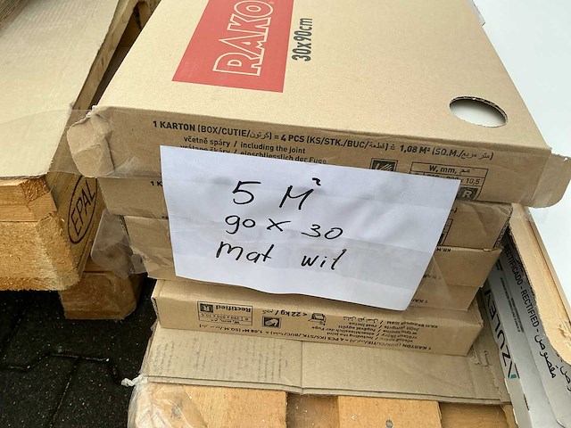 Restpartijen vloer - wand tegels - afbeelding 86 van  108