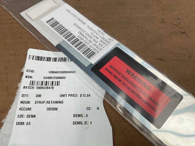 Retaining strap (300x) - afbeelding 1 van  4