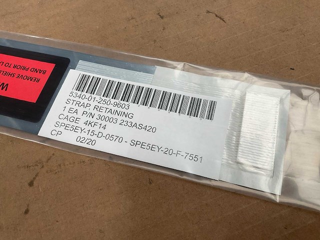 Retaining strap (300x) - afbeelding 4 van  4