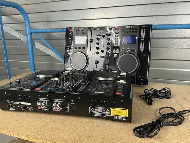Retour artikel ibiza - scratch200 - various audio equipment (2x) - afbeelding 1 van  6