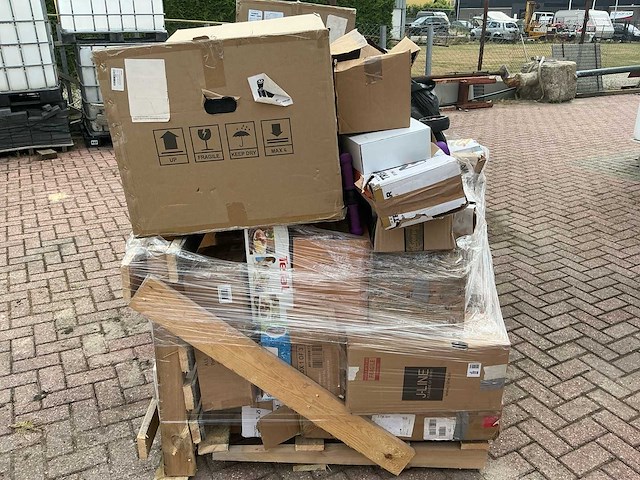 Retour pallet met diverse elektronica elektronica - afbeelding 3 van  10
