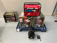 Retourartikelen - 3x hüttenberg h8500 noodstroomaggregaat en 1x compressor dc1080 - afbeelding 1 van  6