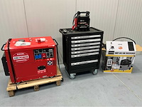 Retourartikelen - generator - stofzuiger - gereedschapswagen -startbooster - afbeelding 22 van  23